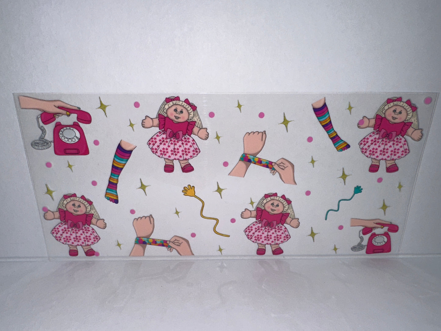 H1860 90s nostalgia Cabbage Patch kids and slap bracelets