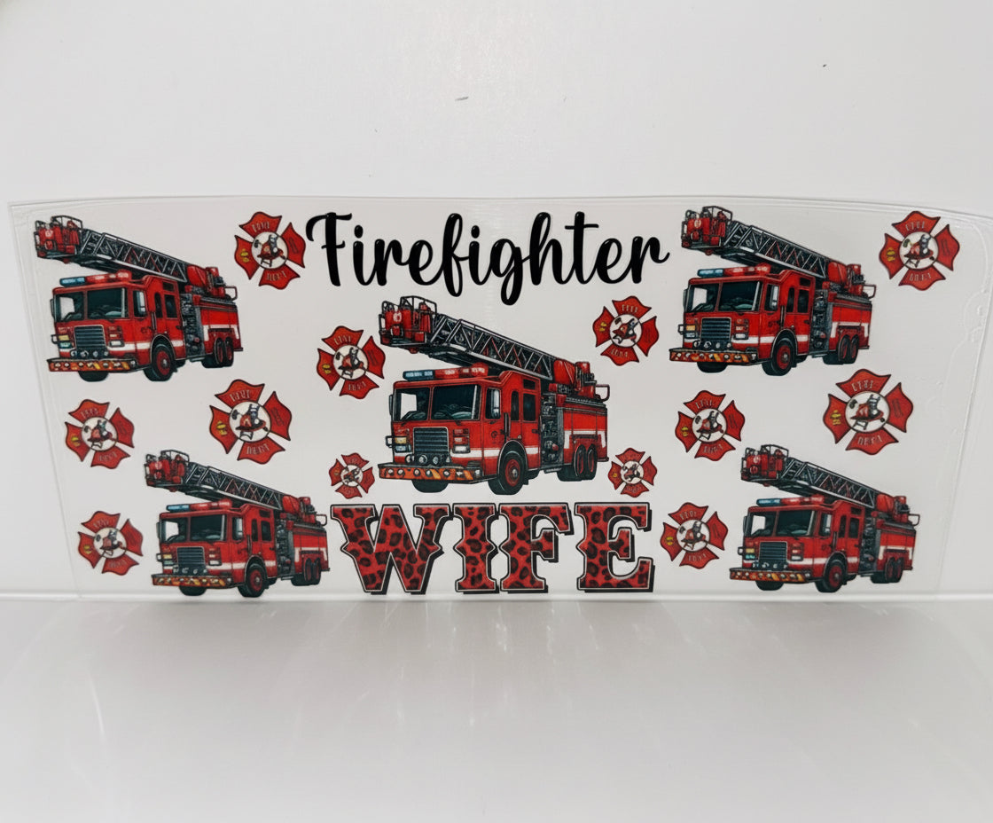 H729 Profession Firefighter wife