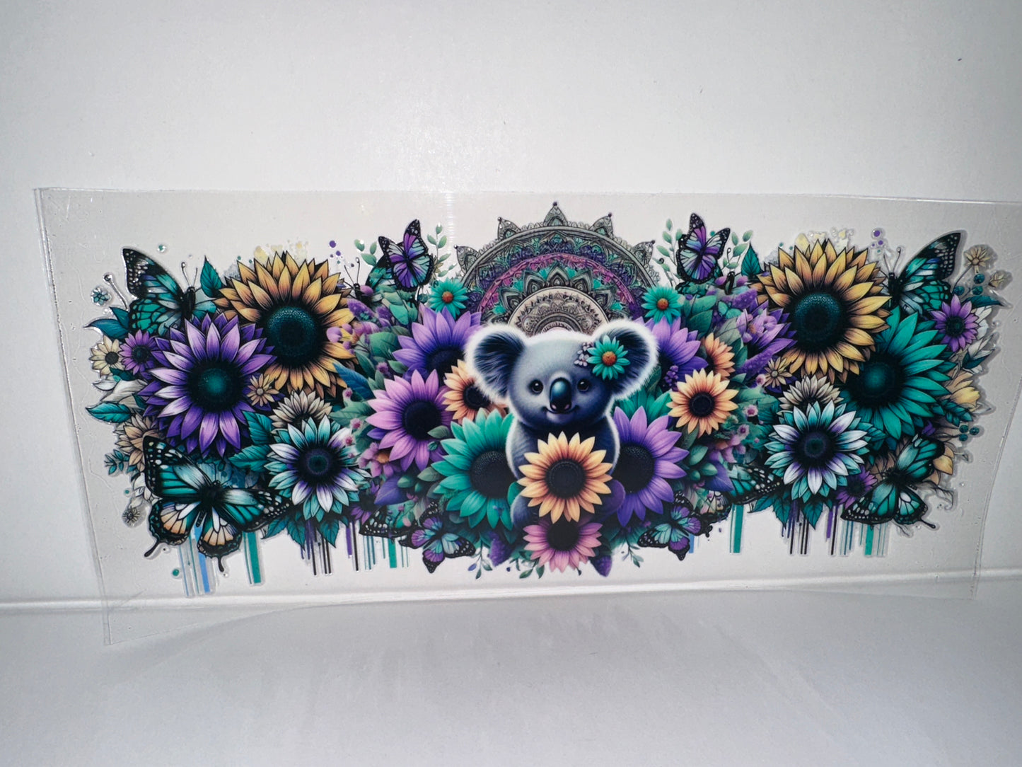 H143 koala bear with flowers