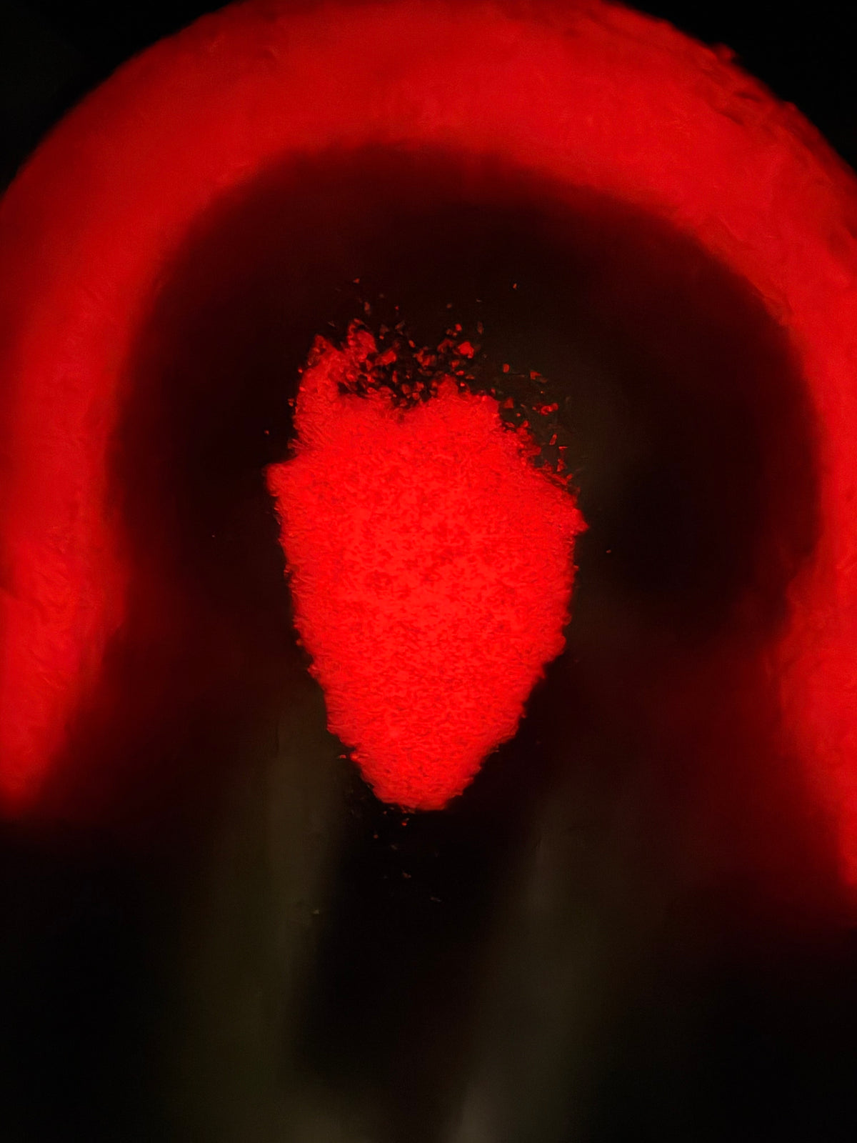 Fiery Ghost – Red Glow in the Dark Glitter 2 oz