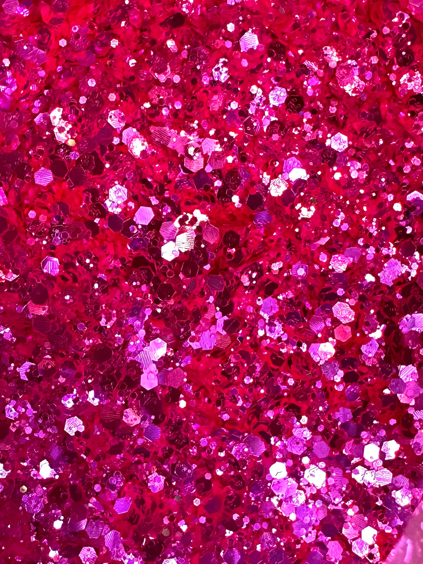 Pink Chrome Bear Chunky Glitter 2oz – Chunky Glitter 2 oz | Luxy Customs