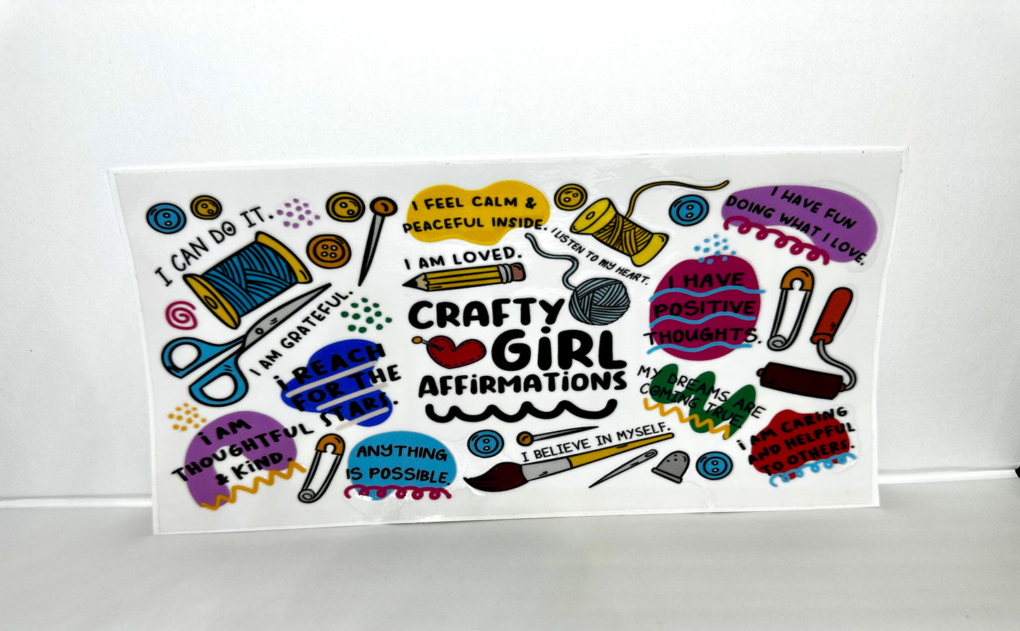 B121 Crafty Girl Affirmations