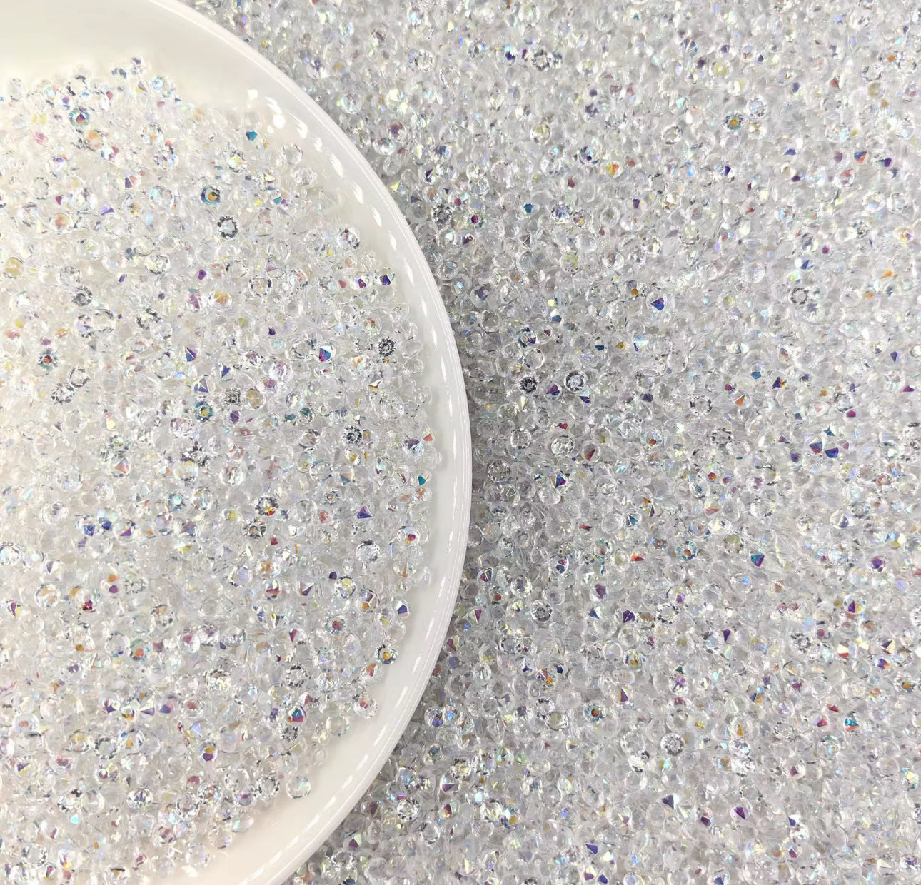 3mm Pointed Back Crystals – 100g Bag