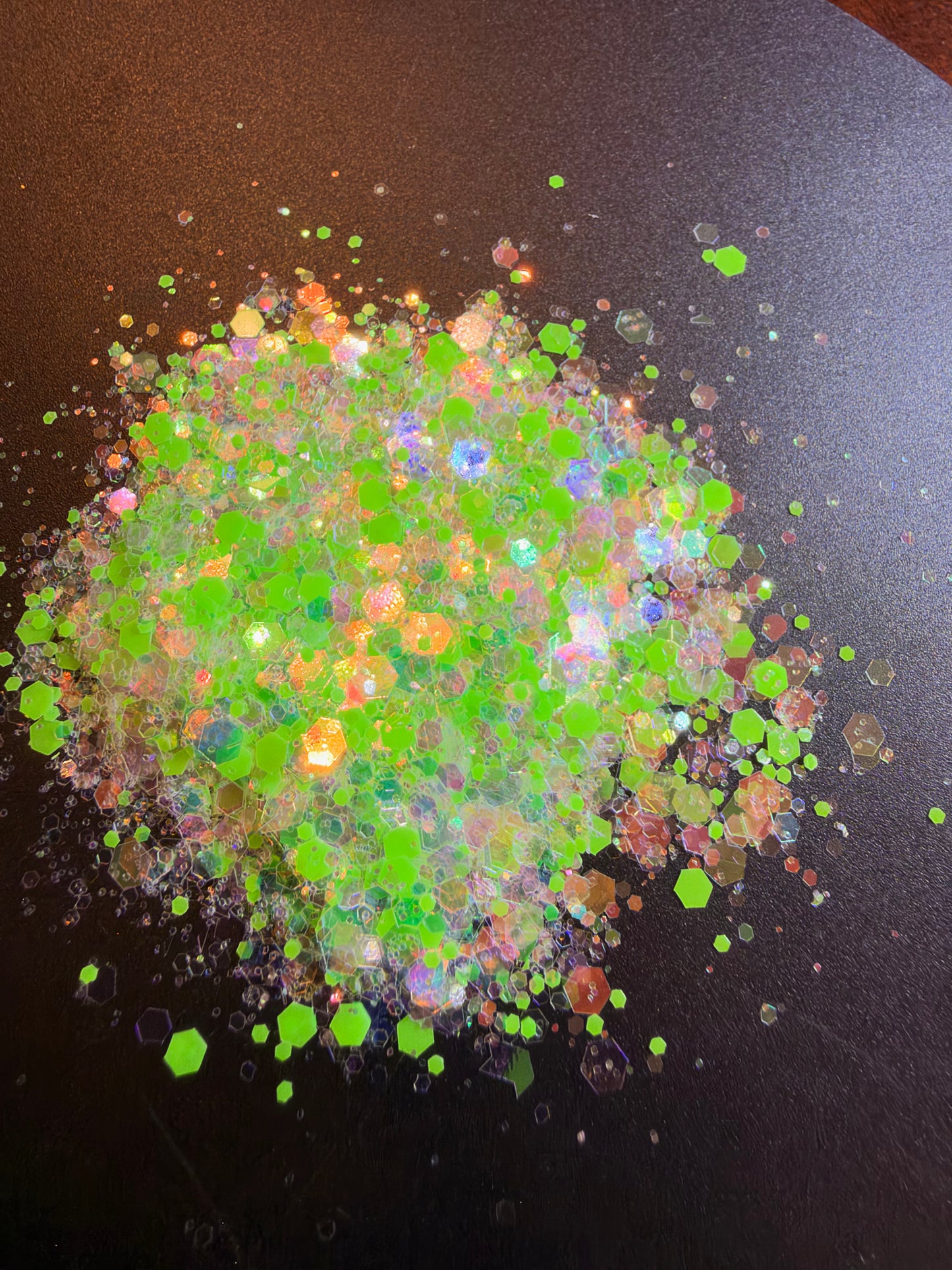 Electric Eel – Glow in the Dark Chunky Glitter Mix 2 oz