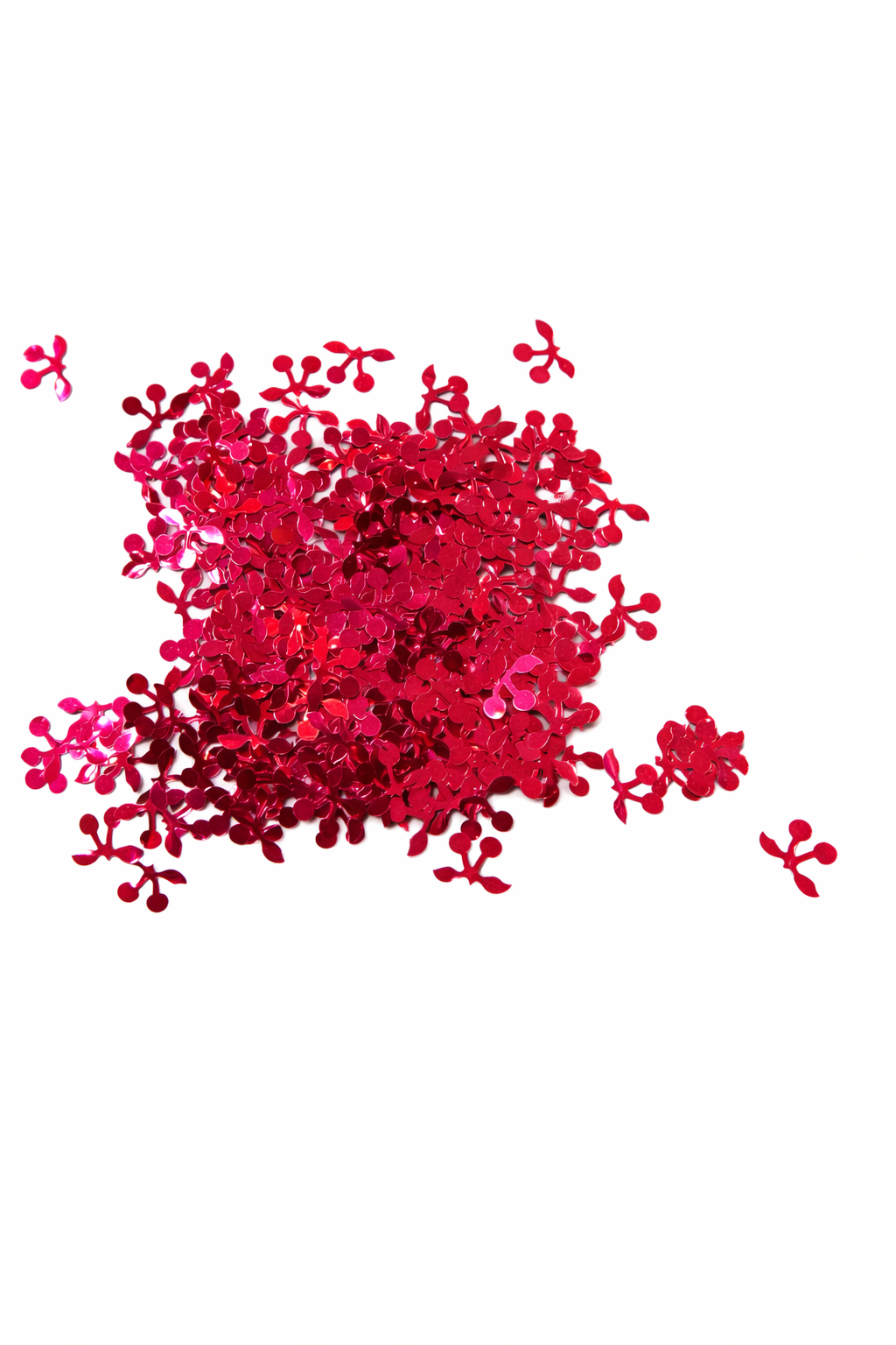 Burgundy Cherries– Shaped Glitter 8g | Luxy Customs