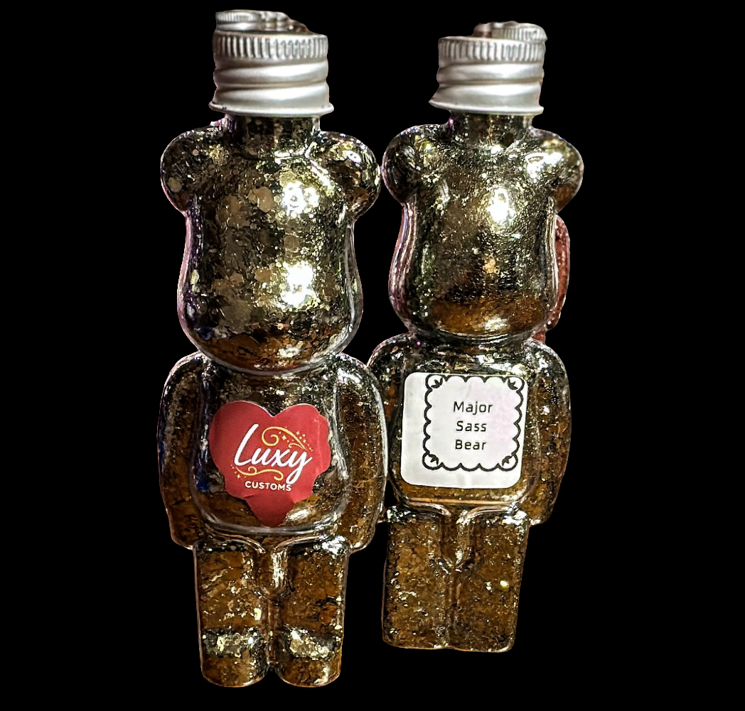 Major Sass Bear – Chunky Glitter 2 oz | Luxy Customs