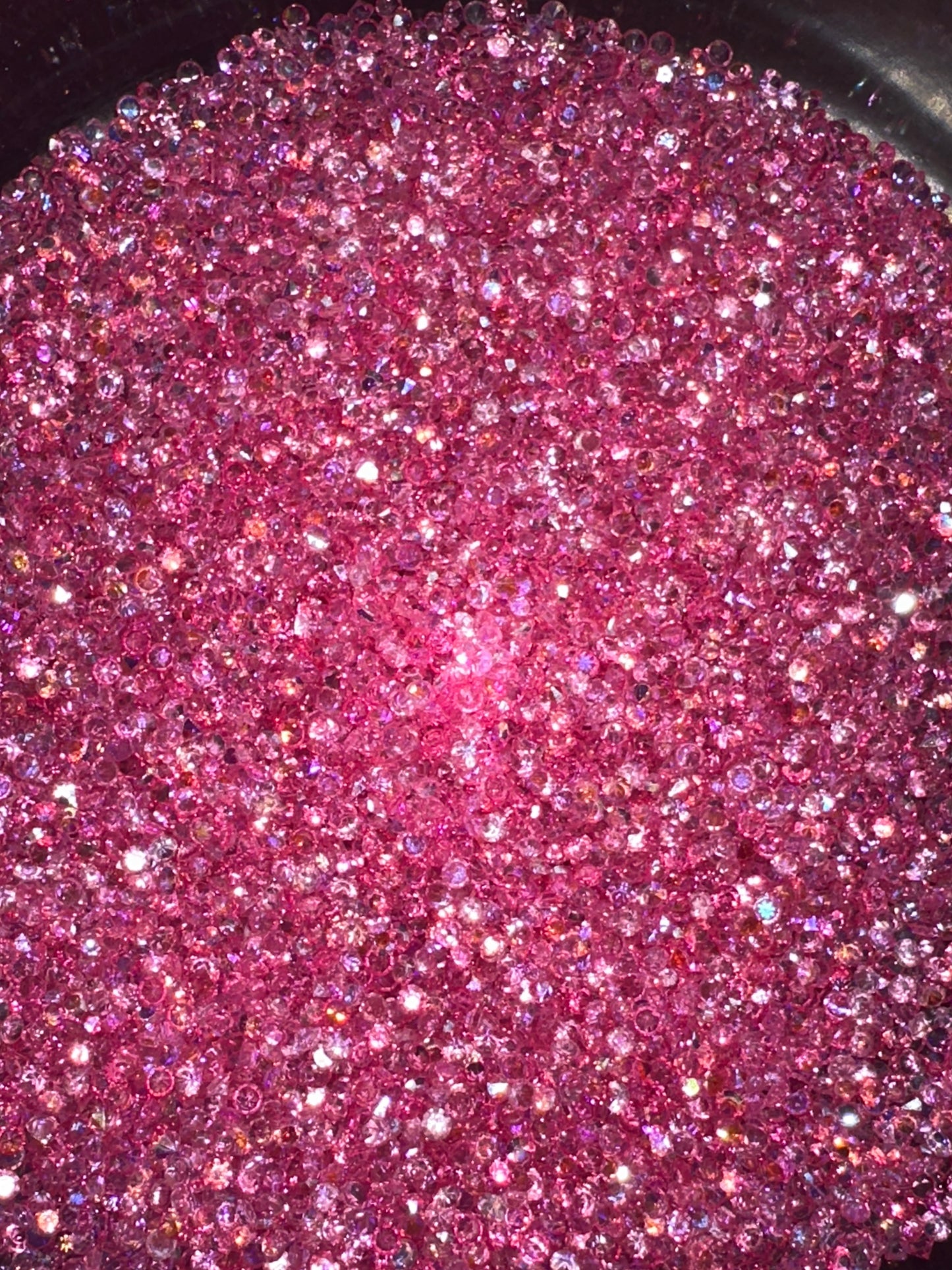 3mm Pointed Back AB Crystals – 100g Bag for Tumblers & Resin