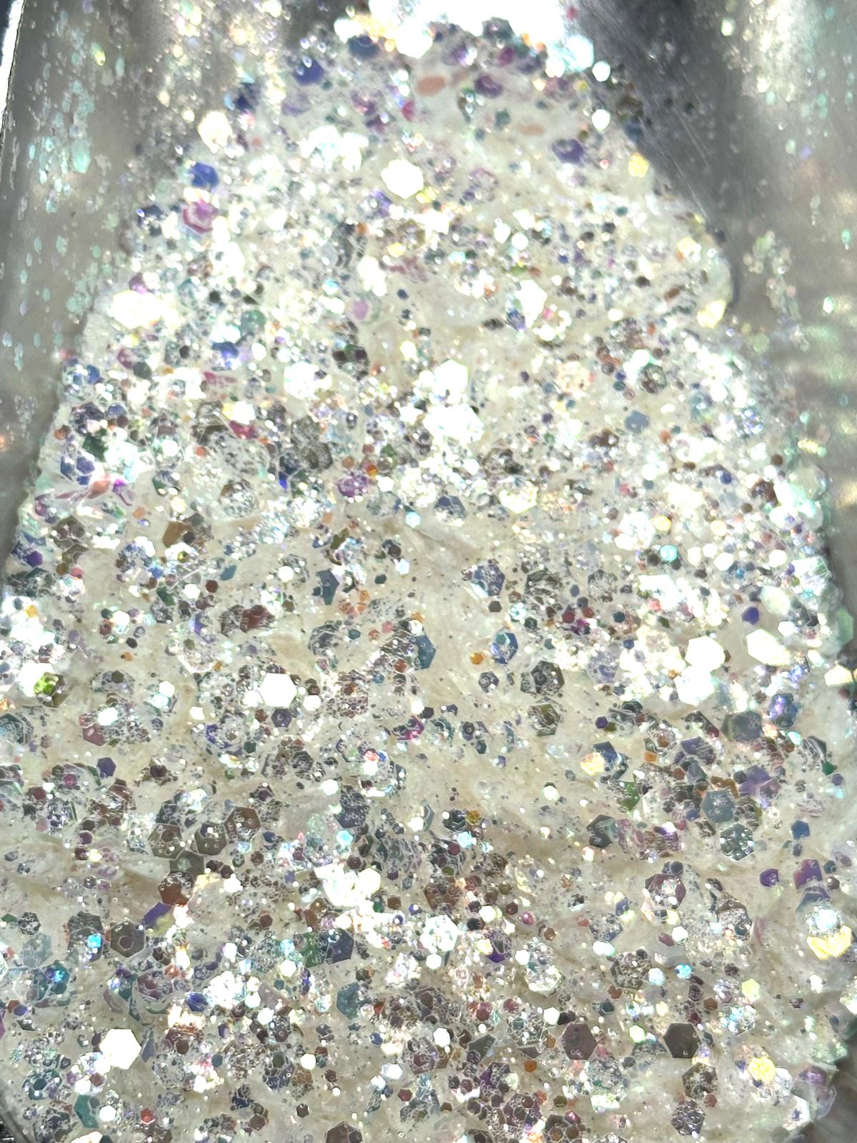 Hey Girl Hey Mirror Bear 2oz – Mirror Glitter 2 oz | Luxy Customs