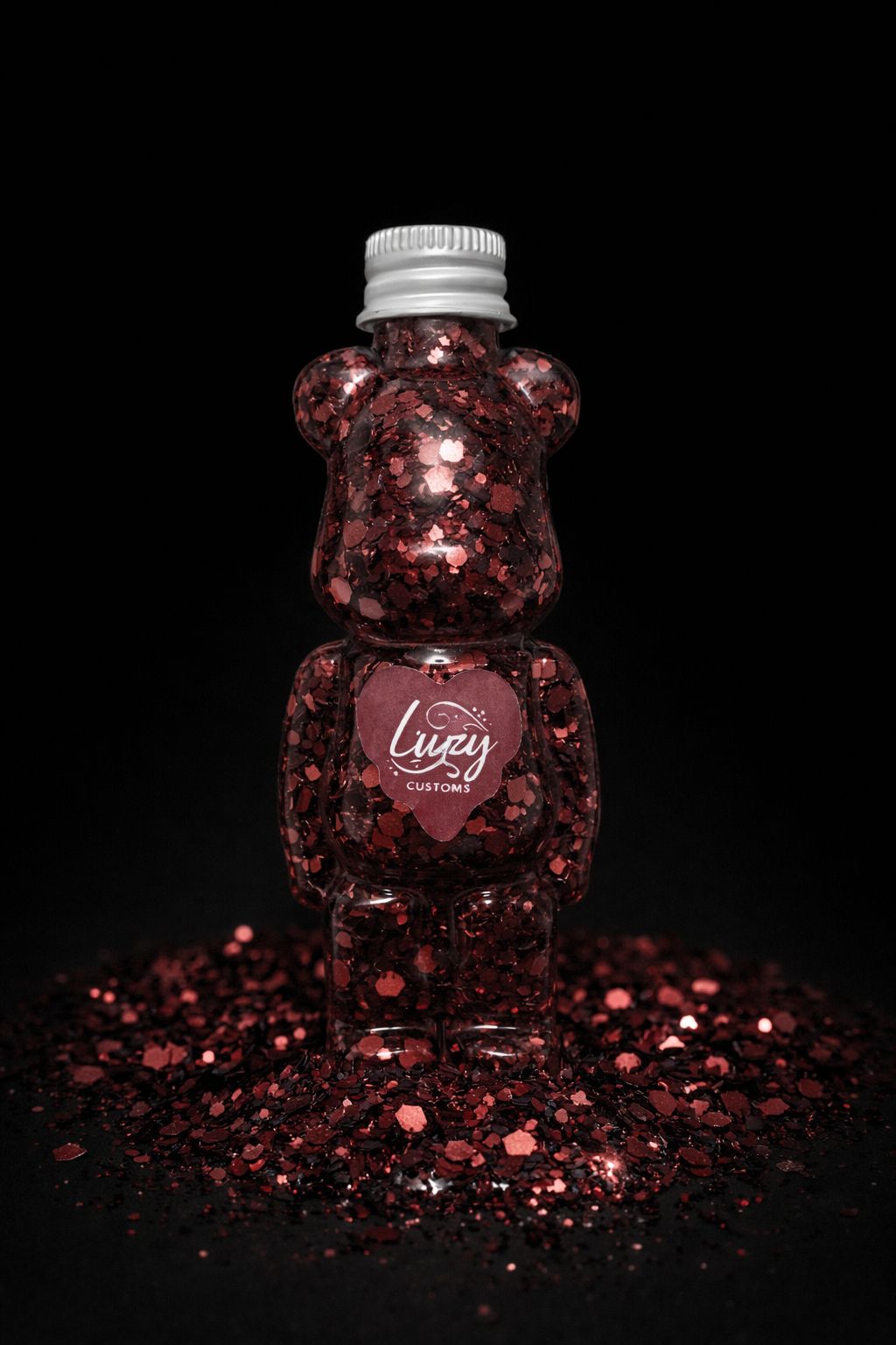 Choco Latte Bear™ 2oz Chunky Glitter| Luxy Customs