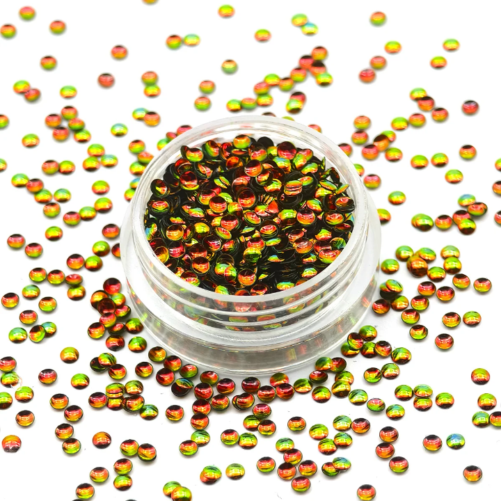 Solar Flare Bear -bubble glitter