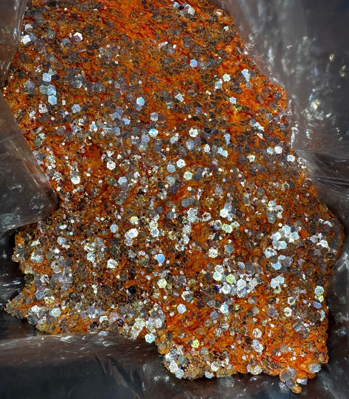 ☀️ Sunkiss Luxe Cub – Golden Orange Chunky Glitter | 2oz