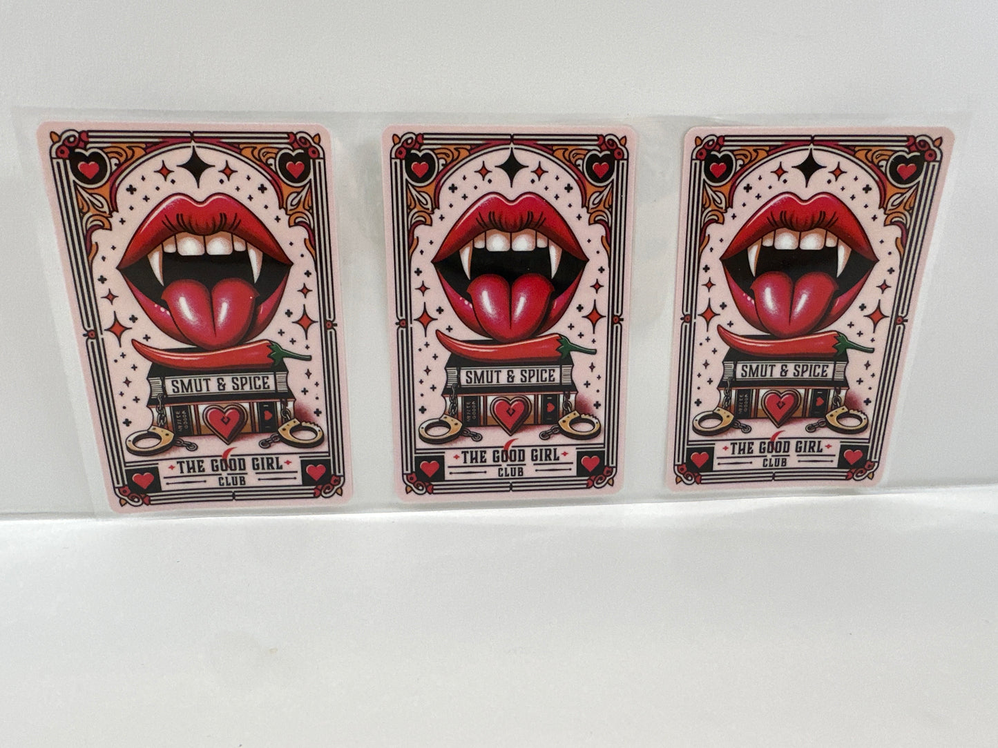 G524 smut and spice tarot card