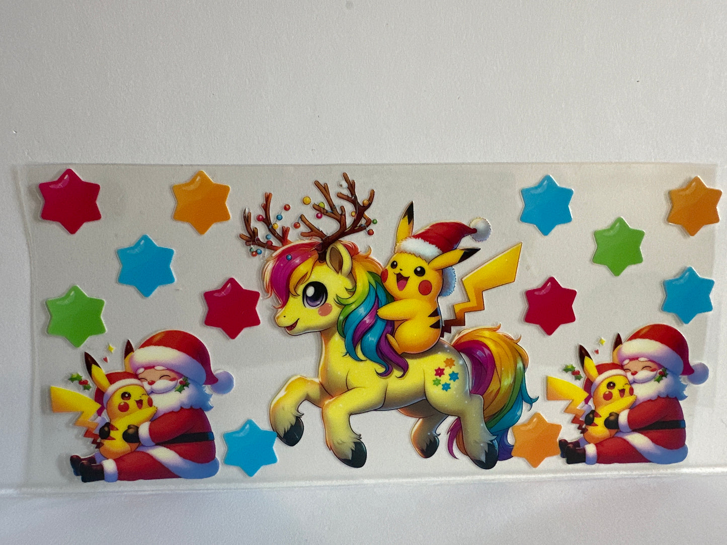 H78  Christmas Pokémon with unicorn and Santa