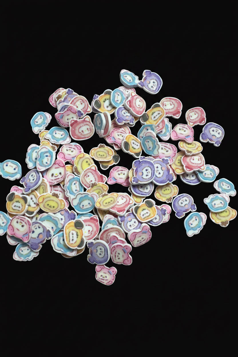 Sanrio Clay– Shaped Glitter 8g | Luxy Customs