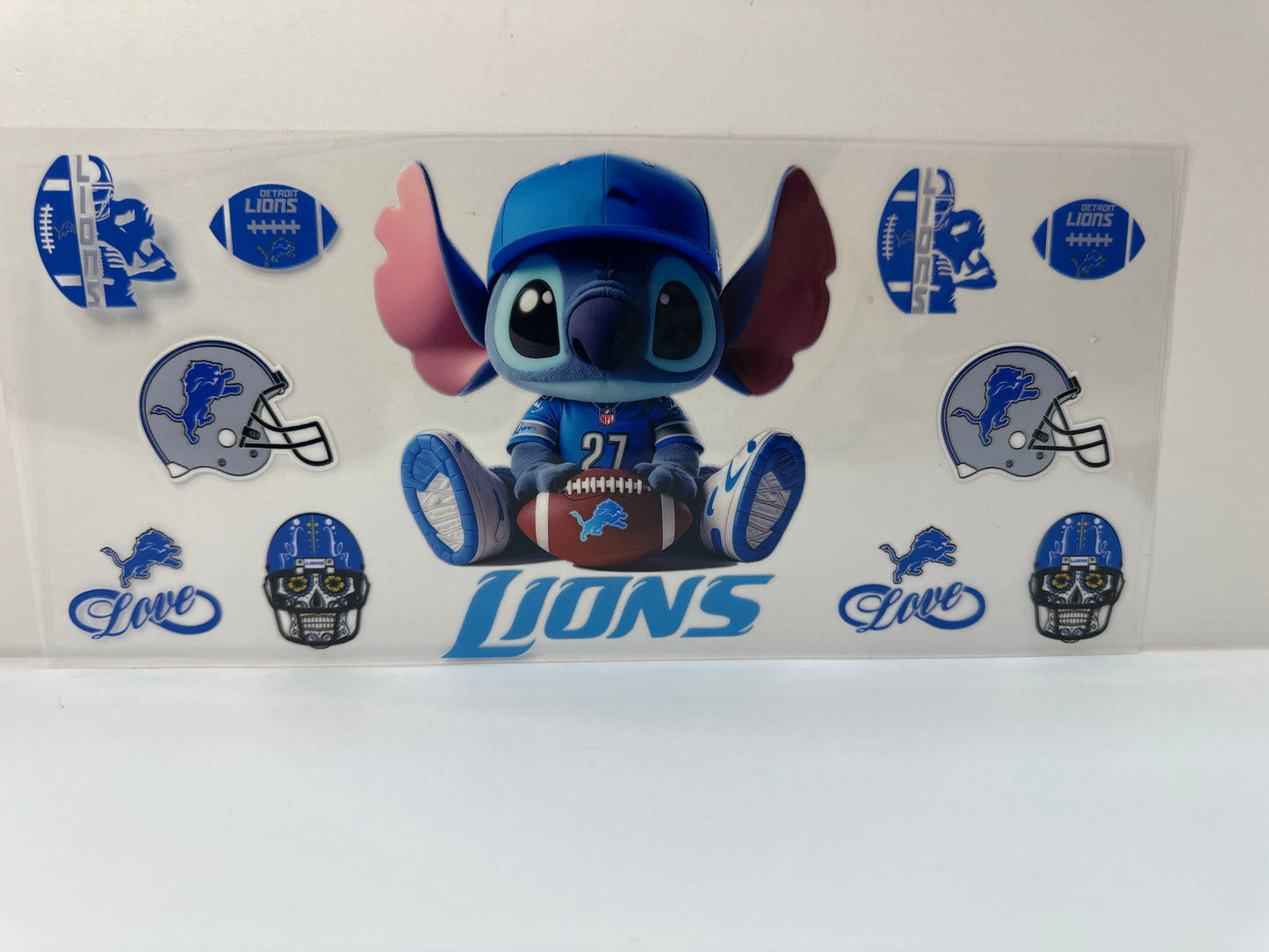 F470 NFL football Lions stitch