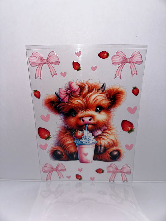 H2041 20/24oz Strawberry Shake Cow