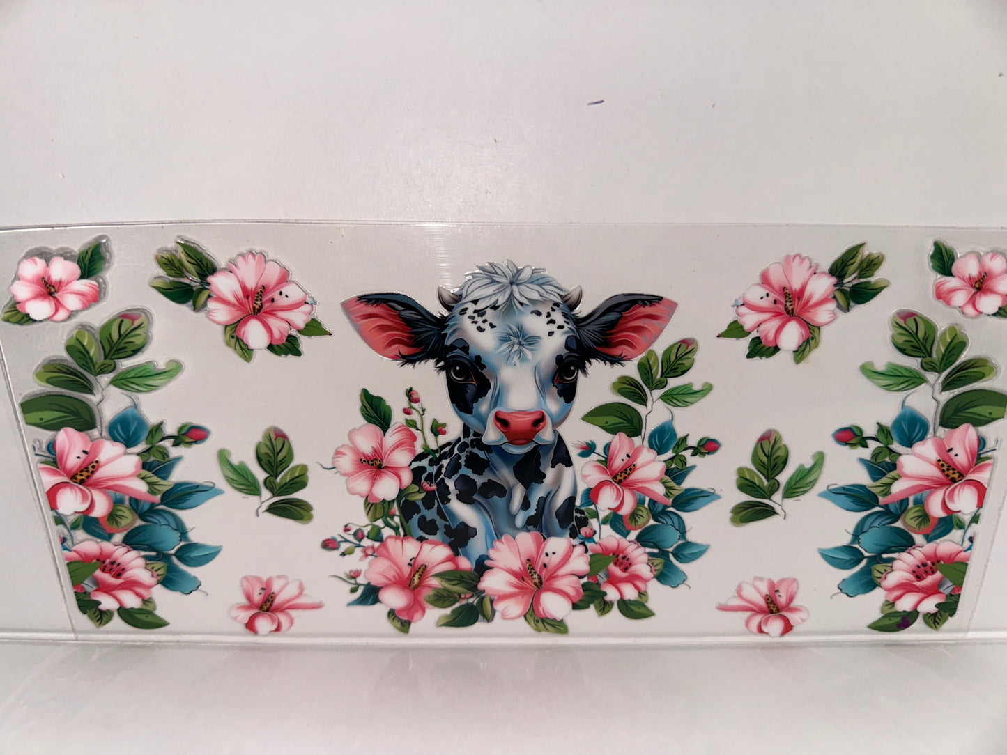 H491 cow with flowers