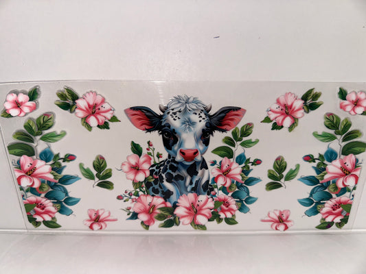 H491 cow with flowers