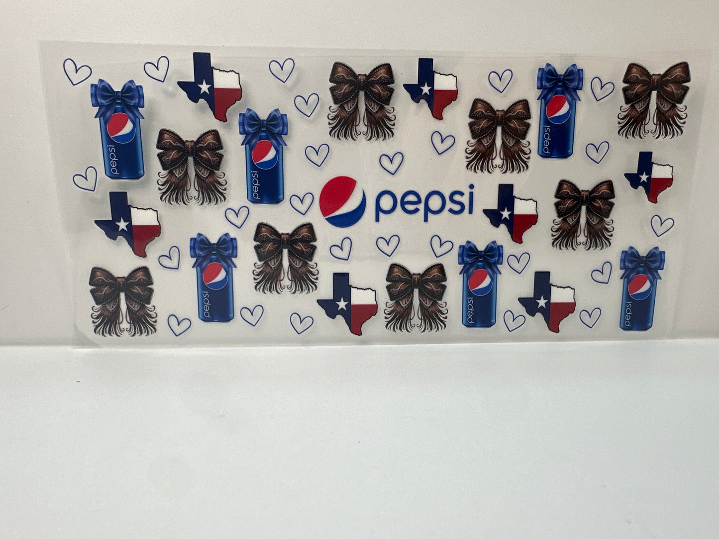 F905 Pepsi with texas cowboy bows