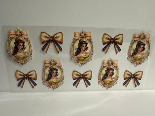 G948 disney princess Belle with bows