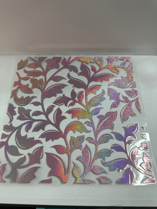 H2717 Pink Holo element sheet
