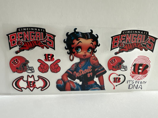 G798 NFL football Bengals
