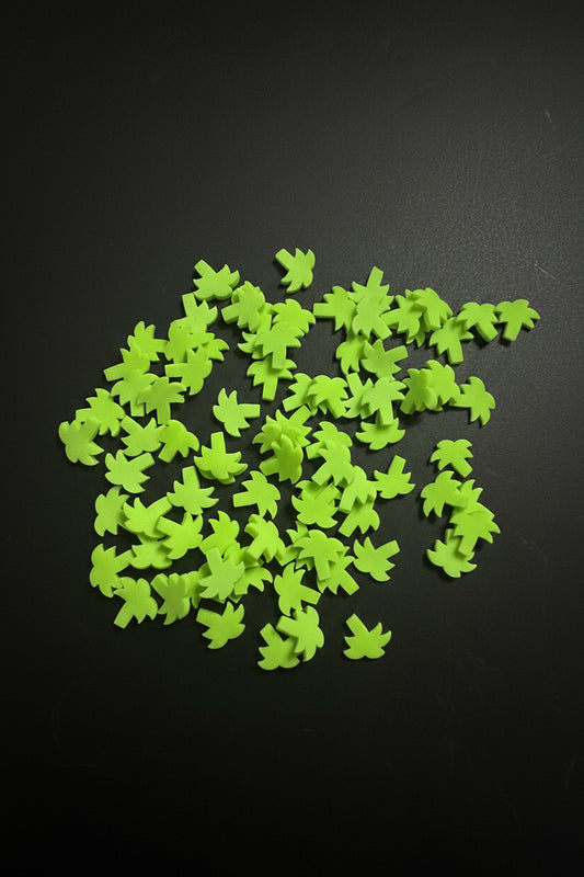 Palm Tree Clay– Shaped Glitter 8g | Luxy Customs