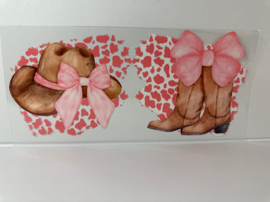 E61 Pink Western Cowgirl