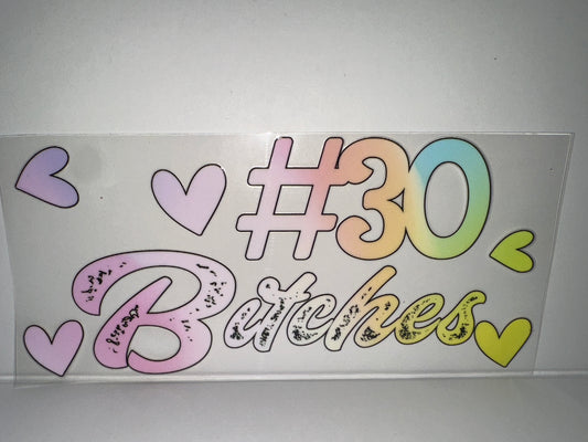 H255 #30 Bitches, sassy