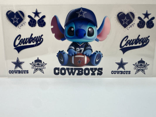 F468 NFL football Cowboys stitch