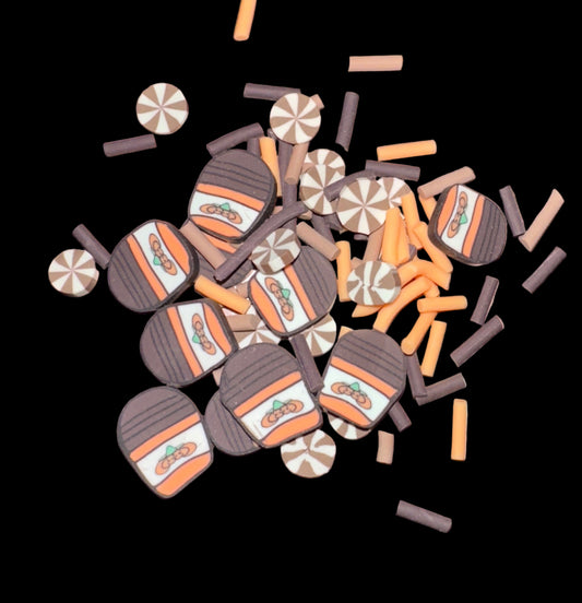 Pumpkin Spice Mix Clay Pieces