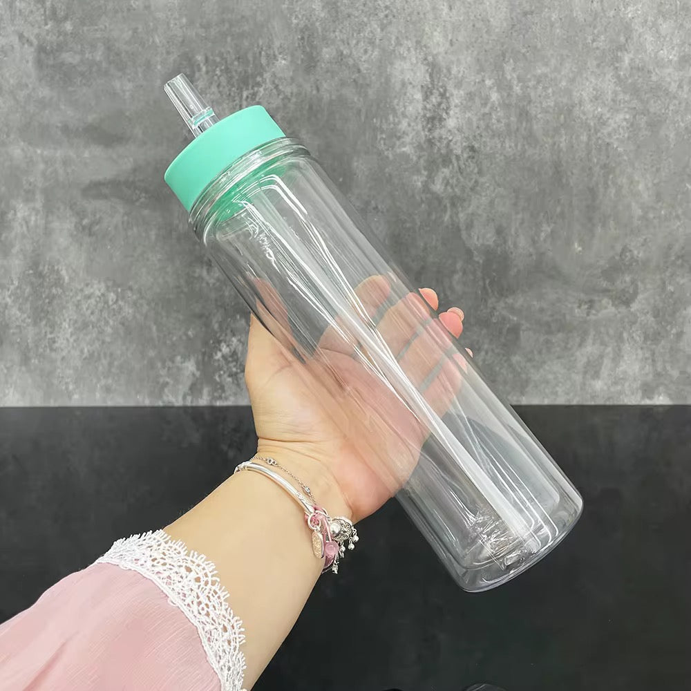15oz Flip Top Snow Globe Tumbler