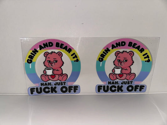 H325 grin and bear it…nah  just fuck off