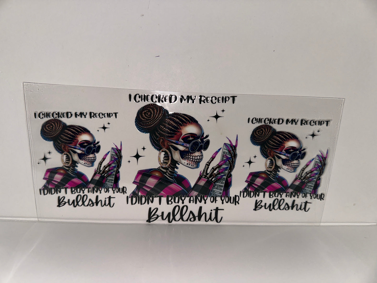 H332 I checked my receipt I didn’t buy any of your bullshit