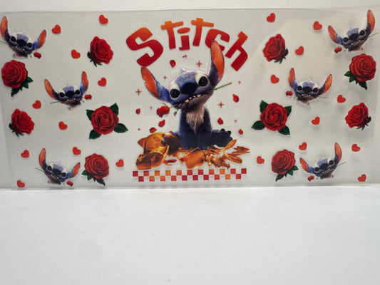 F351 Stitch w/ roses