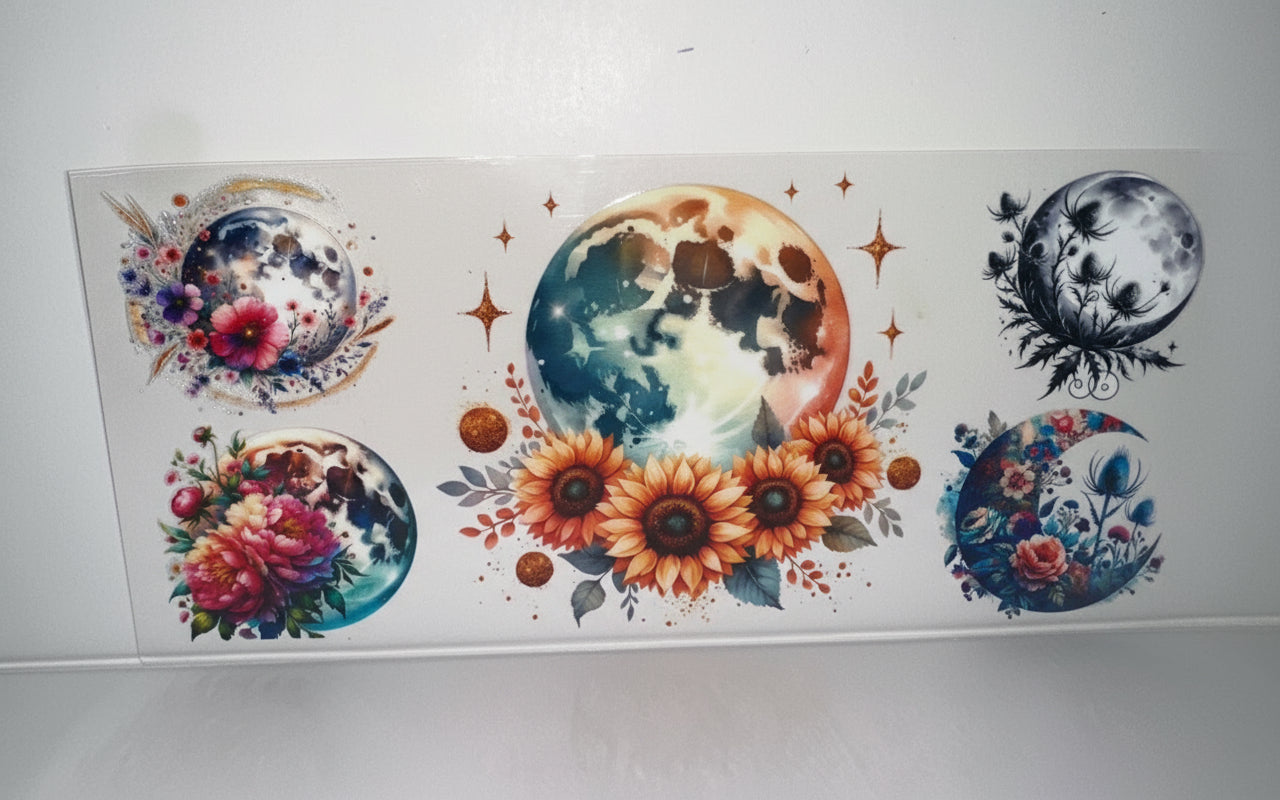 H765 planets with feathers and flowers