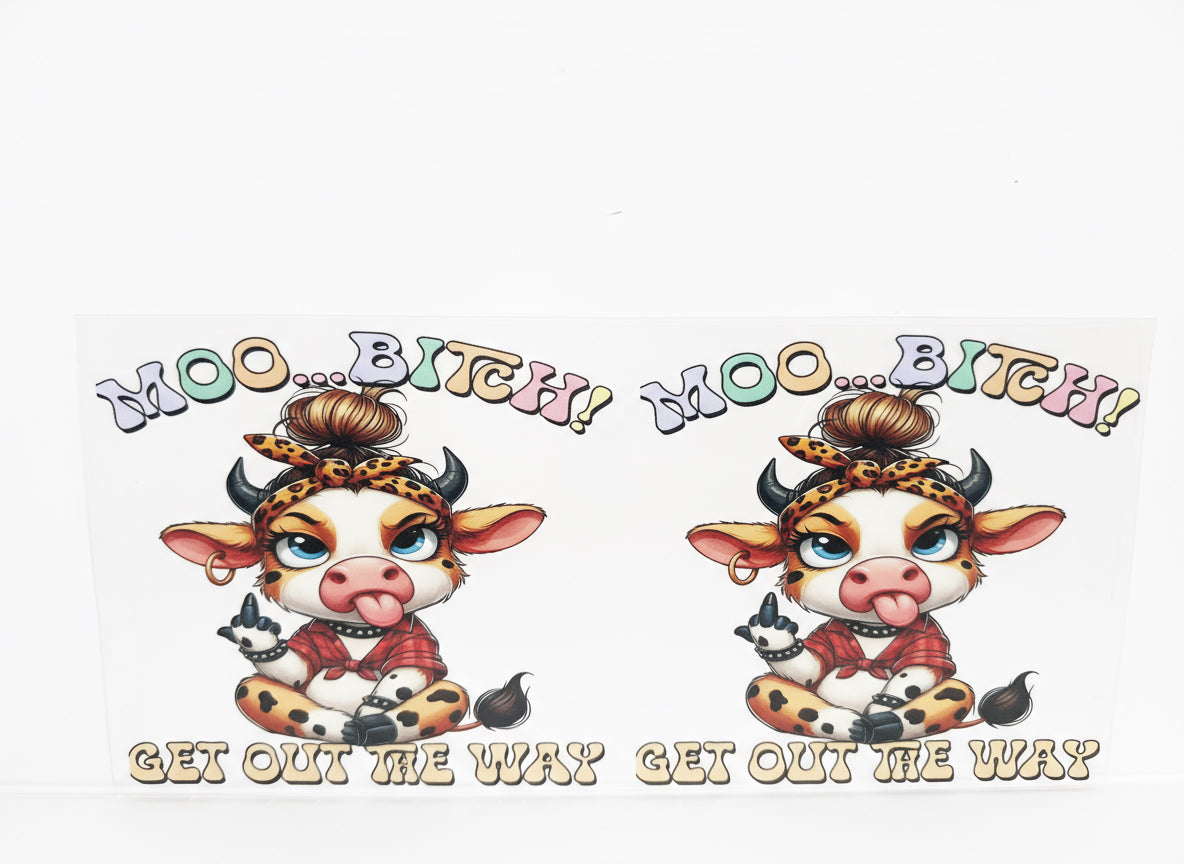 H462 moo bitch get out the way cow