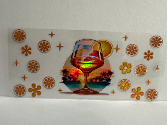 H2350 Metallic Sunset Drinks