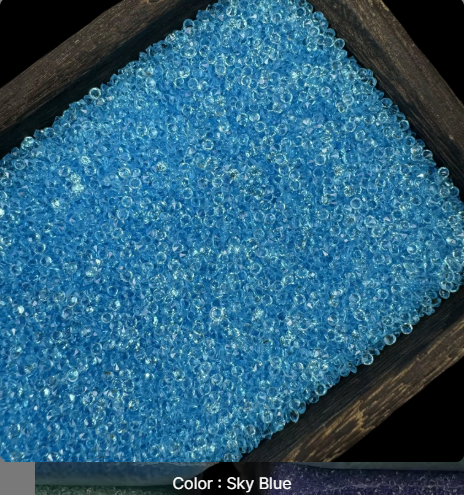 ✨ Substitute Glitter with Rhinestone Crystals or Pearls