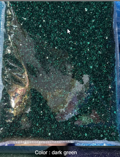 ✨ Substitute Glitter with Rhinestone Crystals or Pearls