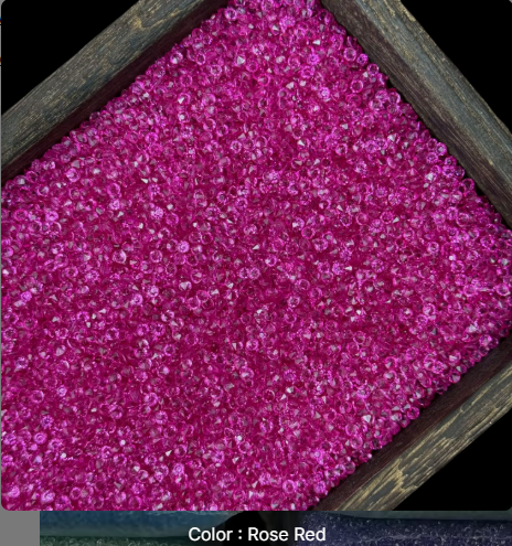 ✨ Substitute Glitter with Rhinestone Crystals or Pearls