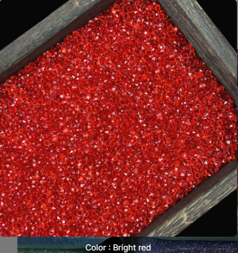 ✨ Substitute Glitter with Rhinestone Crystals or Pearls