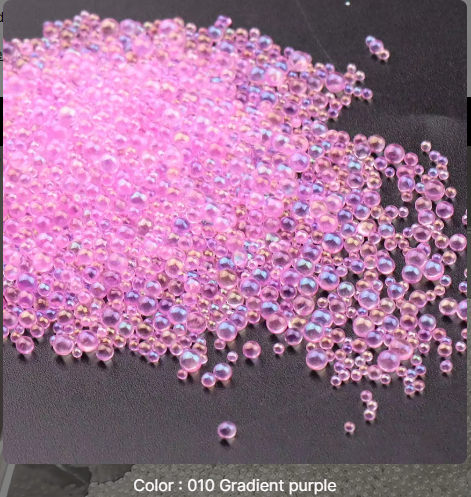 ✨ Substitute Glitter with Rhinestone Crystals or Pearls