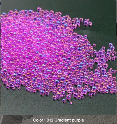 ✨ Substitute Glitter with Rhinestone Crystals or Pearls