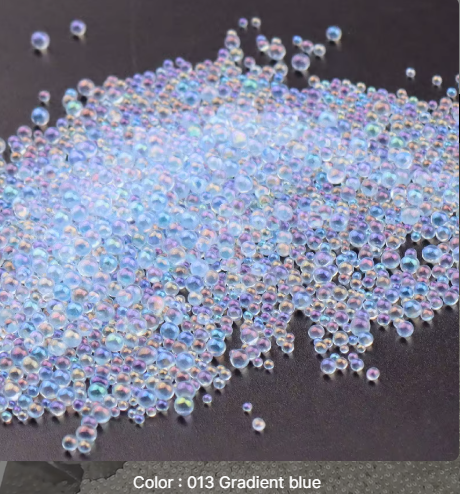 ✨ Substitute Glitter with Rhinestone Crystals or Pearls