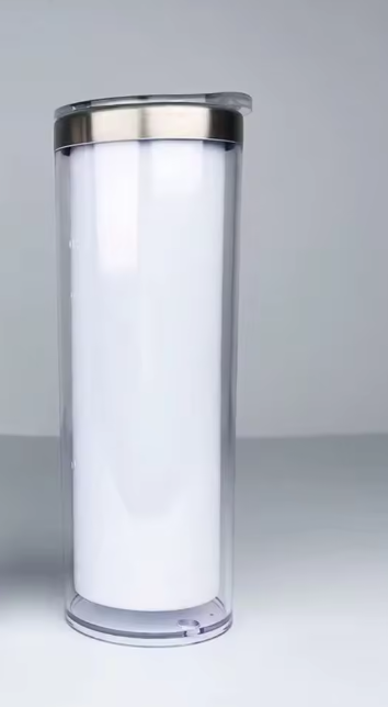 20oz Stainless Steel Snow Globe Tumbler