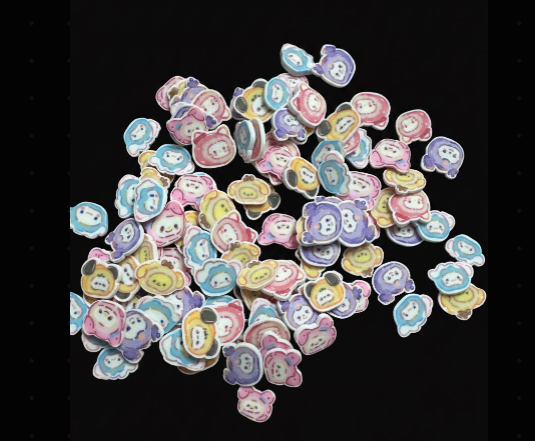 Clay– Shaped Glitter 8g | Luxy Customs