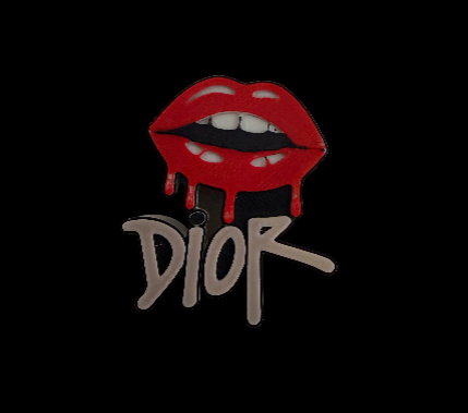 Dripping Lips Straw Topper