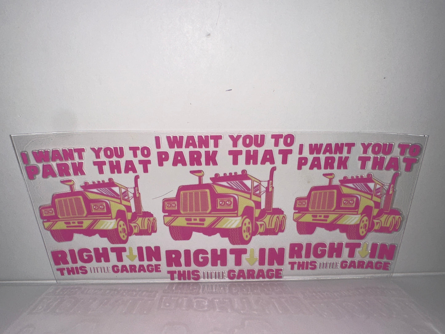 H279 park that big Mac right in this garage after dark