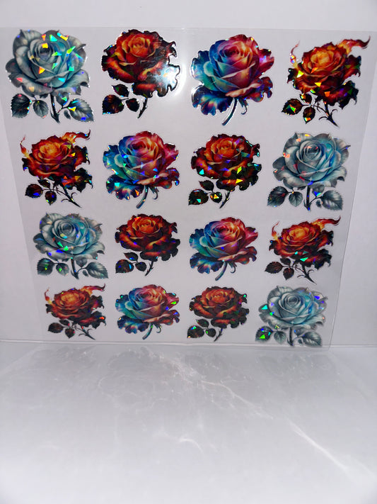 H2719 Rose Holo element sheet